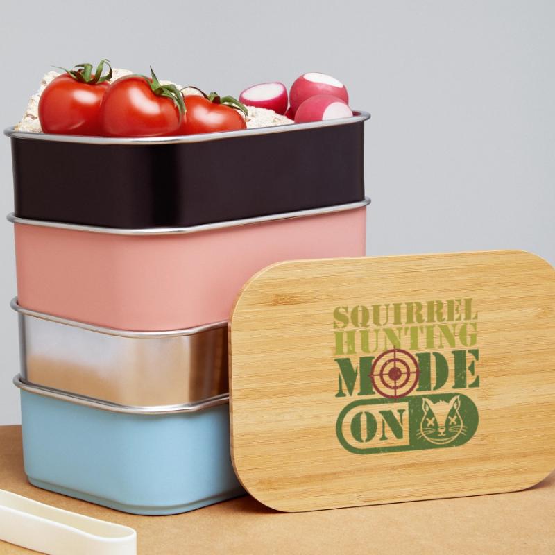 Squirrel Hunter Tree Rat Lunch Box