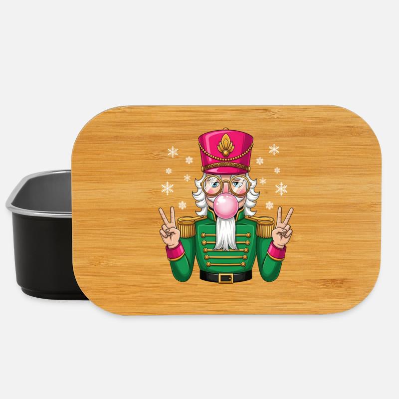 Nutcracker Bubble Gum - Lunch Box - Schwarz