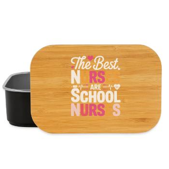  Die Besten Krankenschwestern Sind - Lunch Box - Schwarz - Vorne