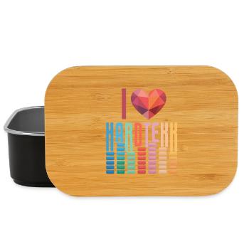 Hardtekk Tekke Ostdeutschland - Lunch Box - Schwarz - Vorne