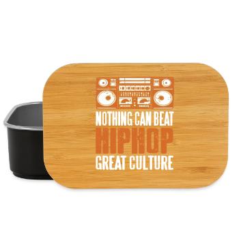 Nothing Can Beat Urban Beat Flow Culture - Lunch Box - Schwarz - Vorne