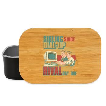 Sibling Rivalry Brother Sister - Lunch Box - black - Front