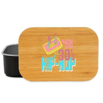 Rewind 90s Beat Rhythm Cassette Culture Sound - Lunch Box - Schwarz - Vorne