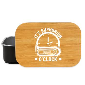Bariton Player It´s O´Clock Euphonium - Lunch Box - Schwarz - Vorne