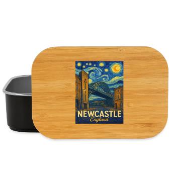 Newcastle, England - Lunch Box - black - Front