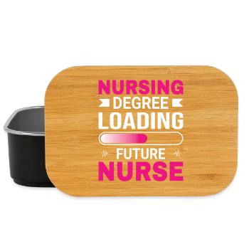 Nurse Training - Lunch Box - black - Front