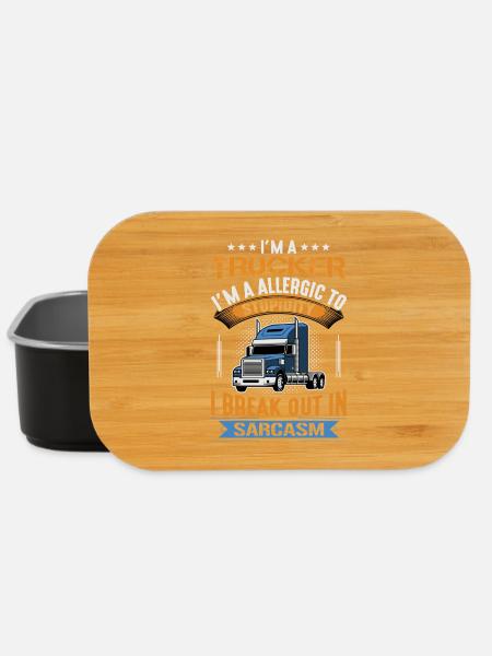 Lkw Fahrer - Lunch Box - Schwarz