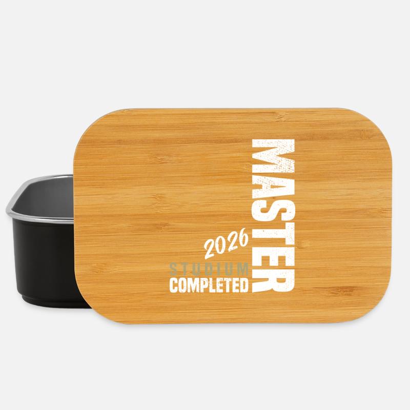 Master's degree 2026 - Lunch Box - black