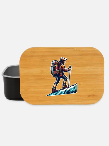 Mountaineer - Lunch Box - black