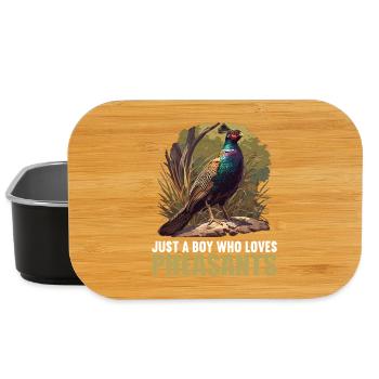 Fasane Fasan - Lunch Box - Schwarz - Vorne