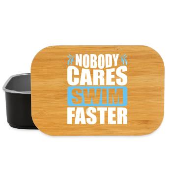 Swimming Water Sports Float Gifts - Lunch Box - black - Front