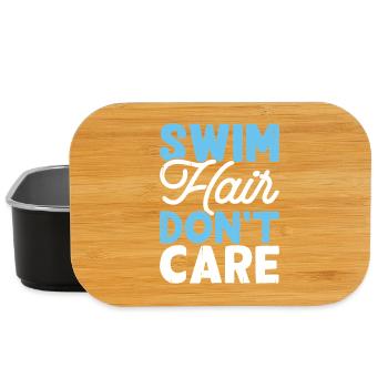Swimming Water Sports Float Gifts - Lunch Box - black - Front