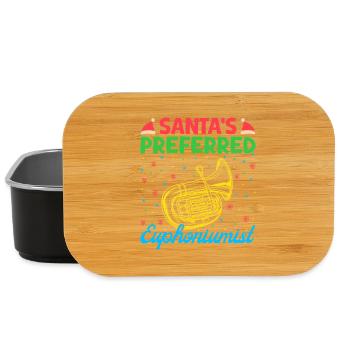 Euphonium Santa´s Preferred Baritone Marching Band - Lunch Box - Schwarz - Vorne