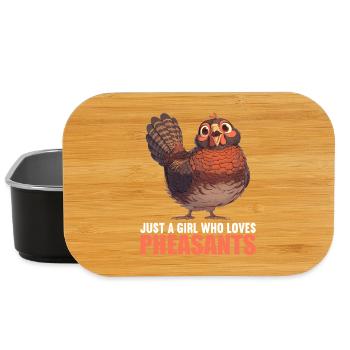 Fasane Fasan - Lunch Box - Schwarz - Vorne