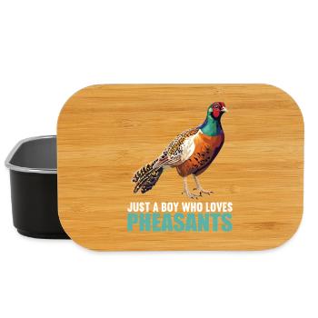 Fasane Fasan - Lunch Box - Schwarz - Vorne