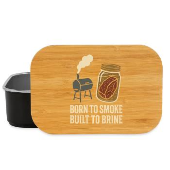 Fleischräucherofen Jerky Maker Bbq - Lunch Box - Schwarz - Vorne
