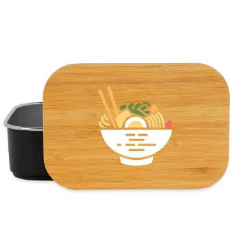 Ramen - Lunch Box - black - Front