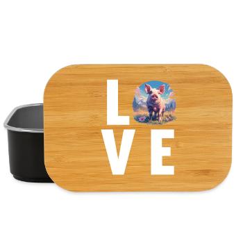 Pig Pig - Lunch Box - black - Front