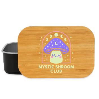 Mystische Hände-Linienkunst - Lunch Box - Schwarz - Vorne