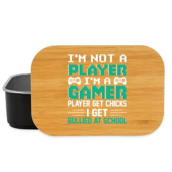 Gaming - Lunch Box - Schwarz - Vorne