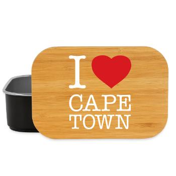 J’adore Cape Town Kapstadt - Boîte à goûter - noir - Devant
