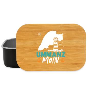 Ostsee Urlaub UMMANZ MOIN Lustiges - Lunch Box - Schwarz - Vorne