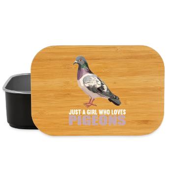 Pigeons Pigeon - Lunch Box - black - Front