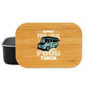 Food Truck Street Food Trucker Imbisswagen - Lunch Box - black - Front