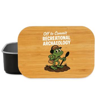 Recreational Archaeology Metal Detecting Adventure - Lunch Box - black - Front