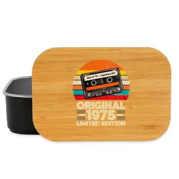 Original 1975 Limited Edition Best Of 75 - Lunch Box - black - Front
