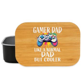 Gamer Dad Controller - Lunch Box - Schwarz - Vorne