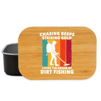 Dirt Fishing Sondeln - Lunch Box - Schwarz - Vorne
