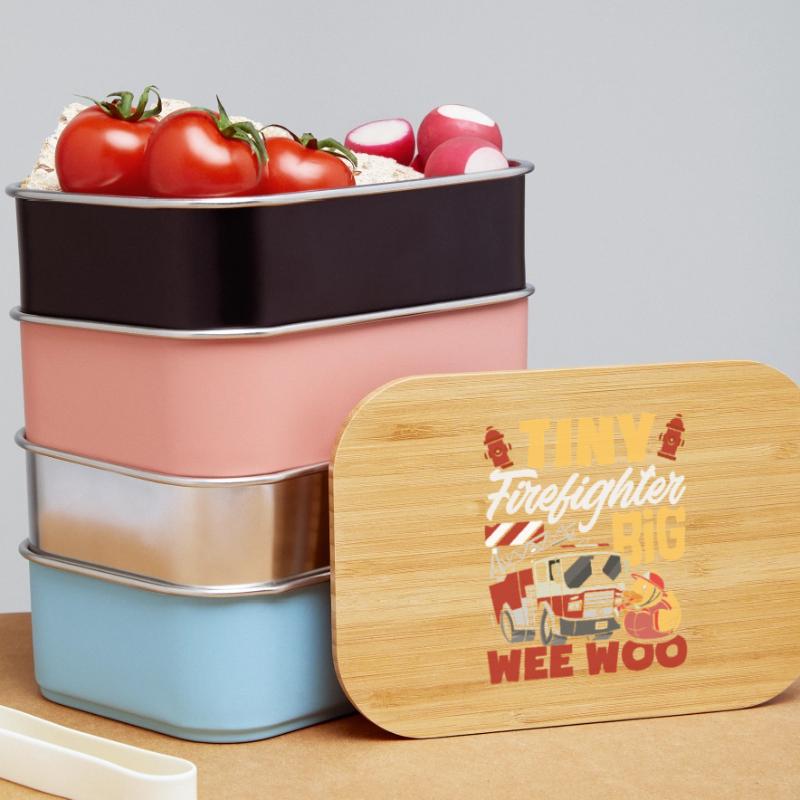 Wee Woo Squad Fire Tiny Feuerwehrmann Lunch Box