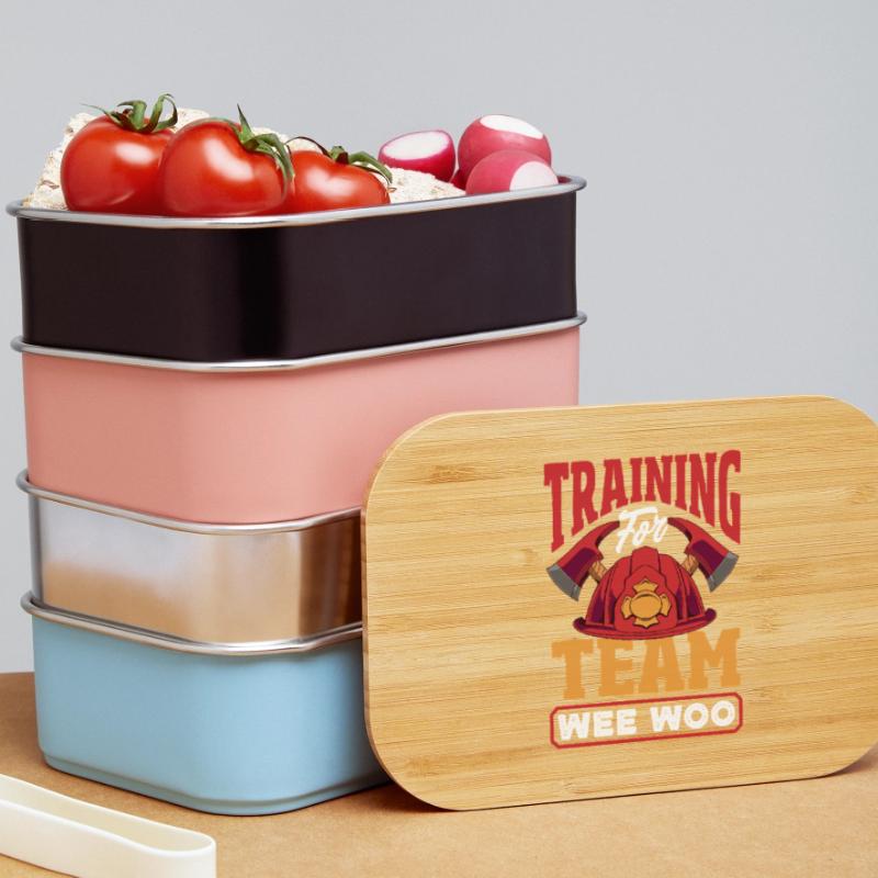 Wee Woo Squad Fire Tiny Firefighter Lunch Box