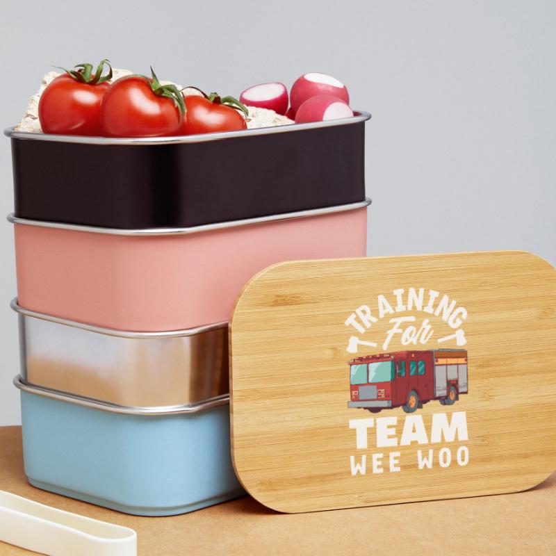 Wee Woo Squad Fire Tiny Firefighter Lunch Box