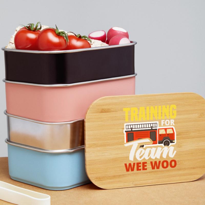 Wee Woo Squad Fire Tiny Feuerwehrmann Lunch Box