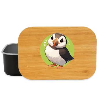 Puffin Papageientaucher - Lunch Box - Schwarz - Vorne
