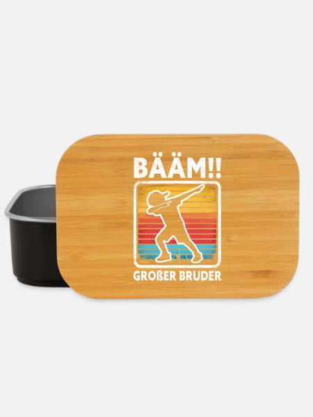 Bääm Grand Frère Dab Enfants Drôles Frères et Sœurs - Boîte à goûter - noir