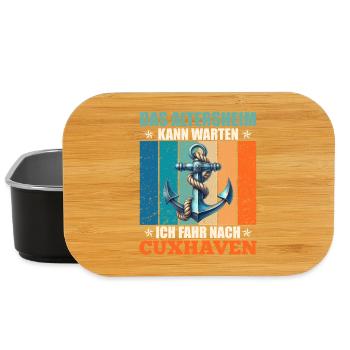 Grandpa RETIREMENT HOME CAN WAIT, I'M GOING TO - Lunch Box - black - Front