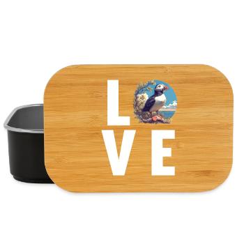 Puffin Papageientaucher - Lunch Box - Schwarz - Vorne