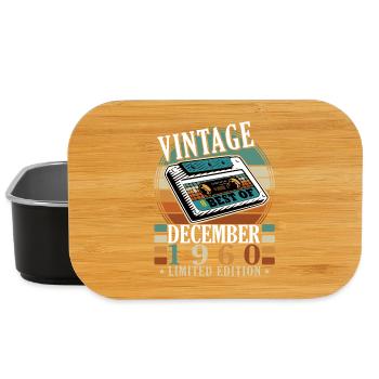 Vintage 1960 Best Of Limited Edition - Lunch Box - Schwarz - Vorne
