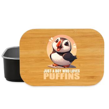 Puffin Papageientaucher - Lunch Box - Schwarz - Vorne