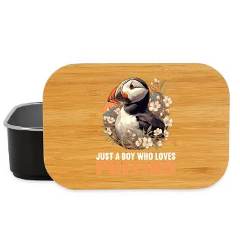Puffin Papageientaucher - Lunch Box - Schwarz - Vorne