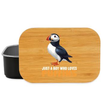 Puffin Papageientaucher - Lunch Box - Schwarz - Vorne