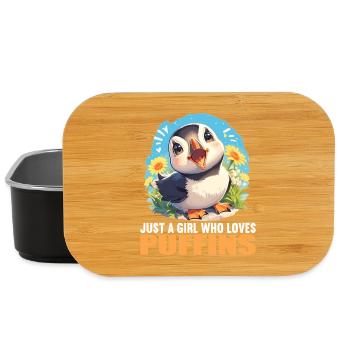 Puffin Papageientaucher - Lunch Box - Schwarz - Vorne