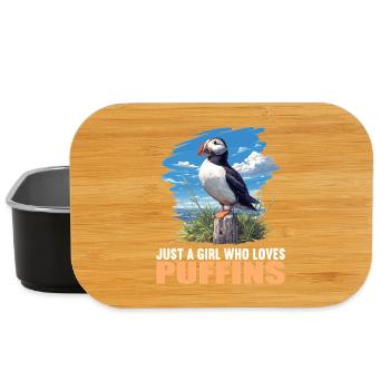 Puffin Papageientaucher - Lunch Box - Schwarz - Vorne