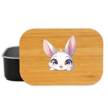 Hasen Hase - Lunch Box - Schwarz - Vorne