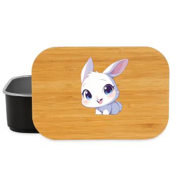 Hasen Hase - Lunch Box - Schwarz - Vorne