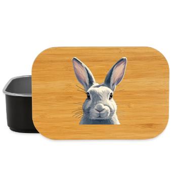 Hasen Hase - Lunch Box - Schwarz - Vorne