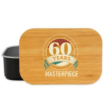 60 Years of Meisterwerk Badge - Lunch Box - black - Front